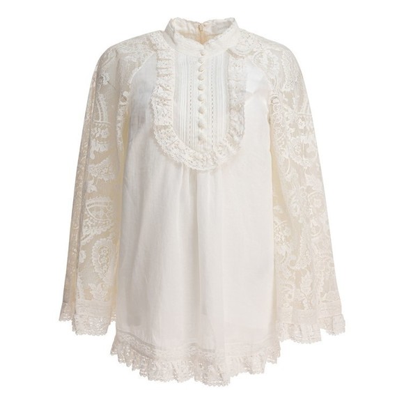 Zimmermann Ascension Lace Yoke Tunic - NWT - Picture 1 of 4